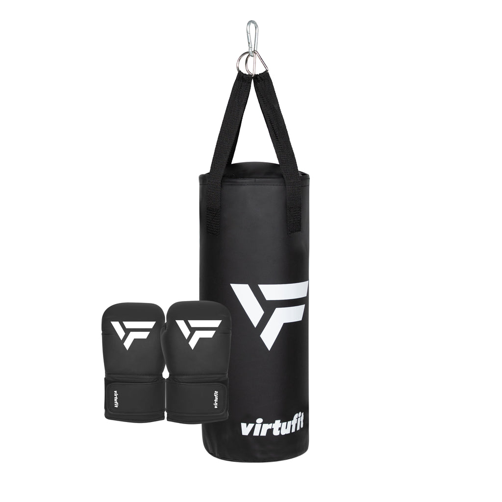 VirtuFit Boxing Set Junior - Set de boxe Junior - Sac de boxe et gants de boxe