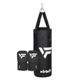 VirtuFit Boxing Set Junior - Set de boxe Junior - Sac de boxe et gants de boxe