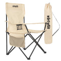 VirtuFit Foldable Camping Chair - Chaise de plage - Beige
