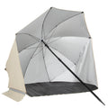VirtuFit Parasol de plage - Windbreak - 180 cm - Beige