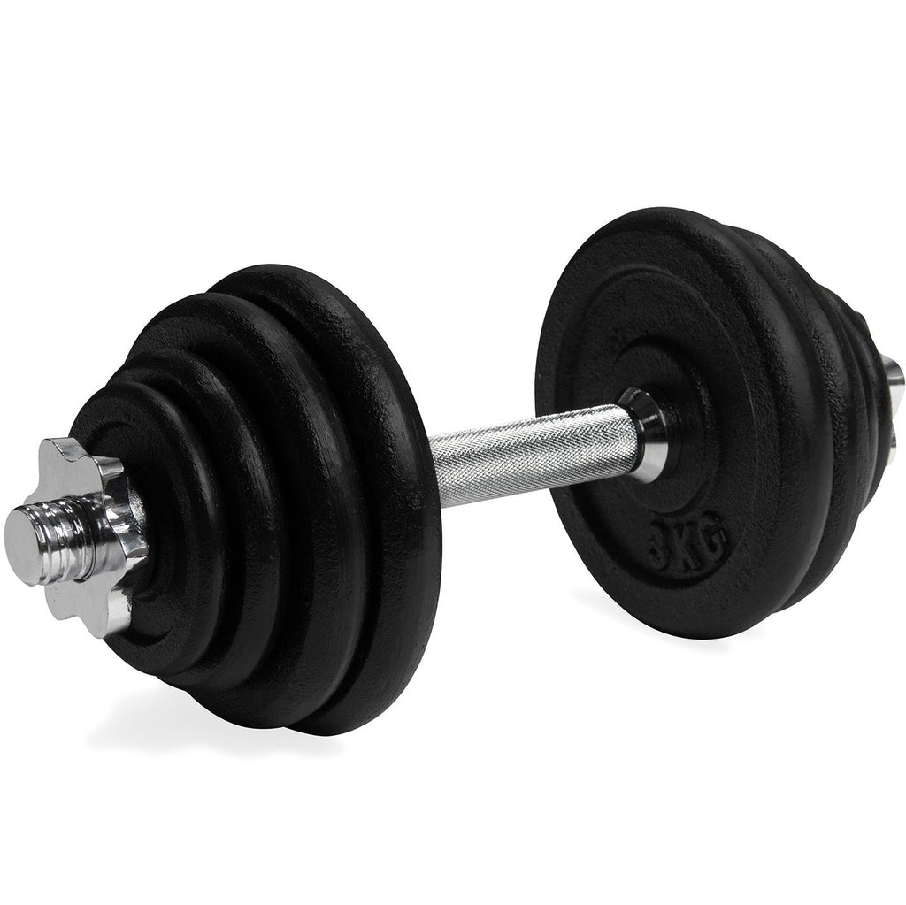 VirtuFit Adjustable Dumbbell Set Pro - Ensemble d'haltères - Fonte - 1 x 15 kg