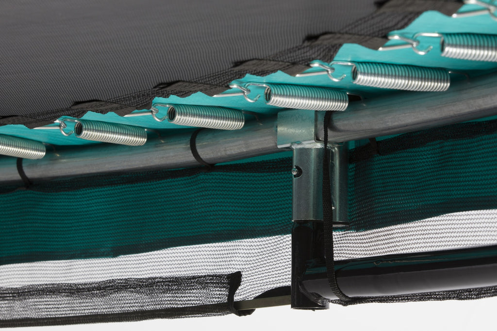 Salta Comfort Edition Ground Trampoline met Veiligheidsnet - 251 cm - Groen