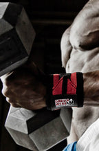 Gorilla Wear Wrist Wraps Pro - Zwart/Rood
