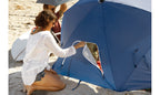 Sport-Brella Premiere Strandtent - Windscherm - Parasol - Blauw