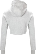 Gorilla Wear Pixley Crop Top Hoodie - Grijs