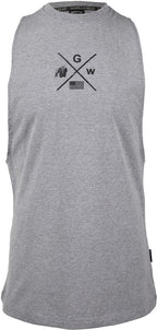 Gorilla Wear Cisco Drop Armhole Tank Top - Gris/Noir