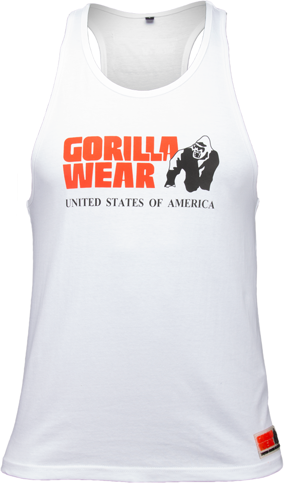 Gorilla Wear Classic Tank Top - Blanc