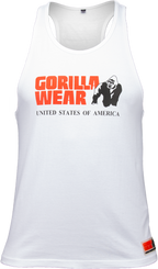 Gorilla Wear Classic Tank Top - Blanc