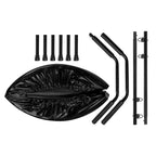 VirtuFit Opvouwbare Fitness Trampoline met Handvat - Zwart - 100 cm