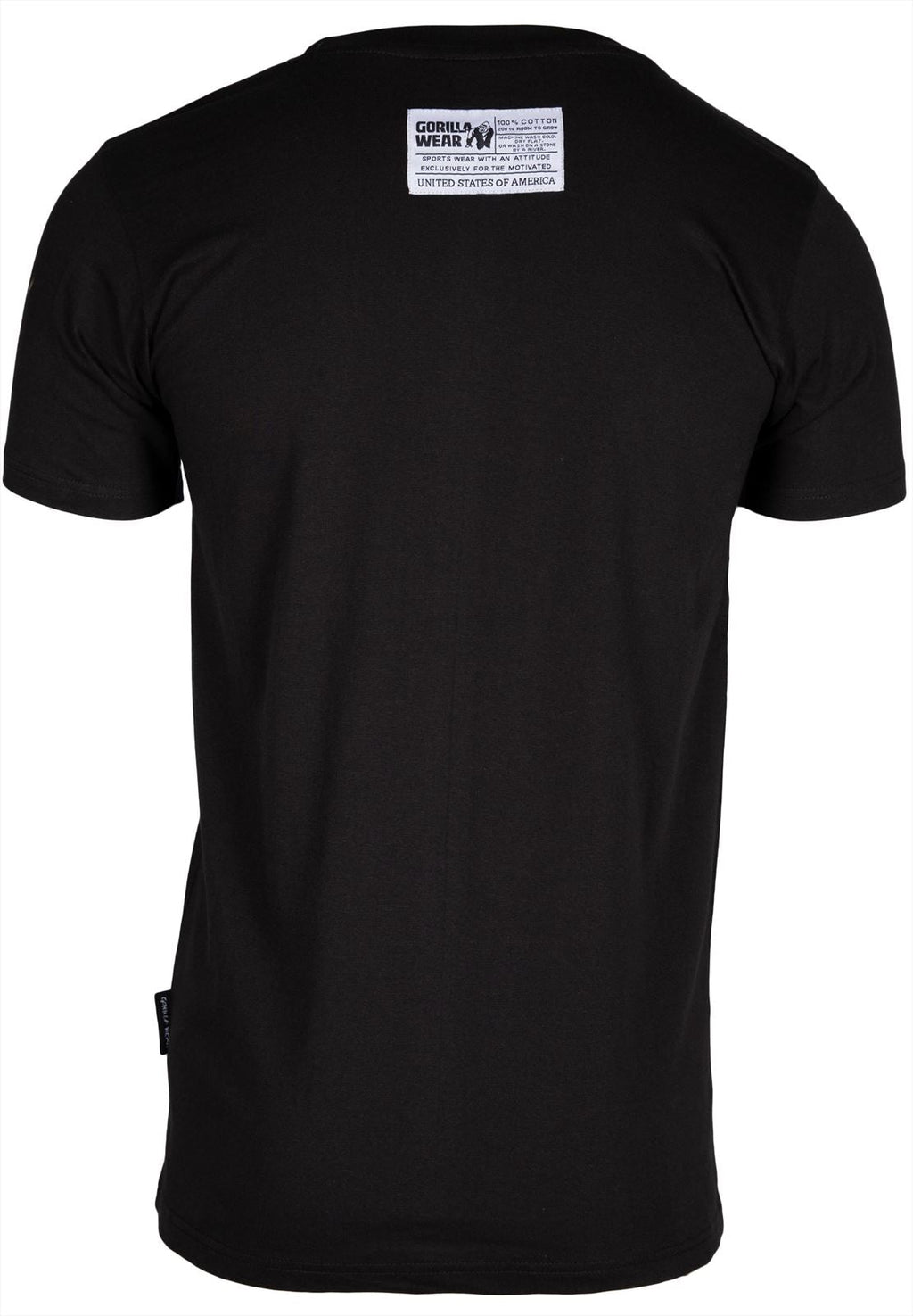 Gorilla Wear Classic T-shirt - Zwart/Goud