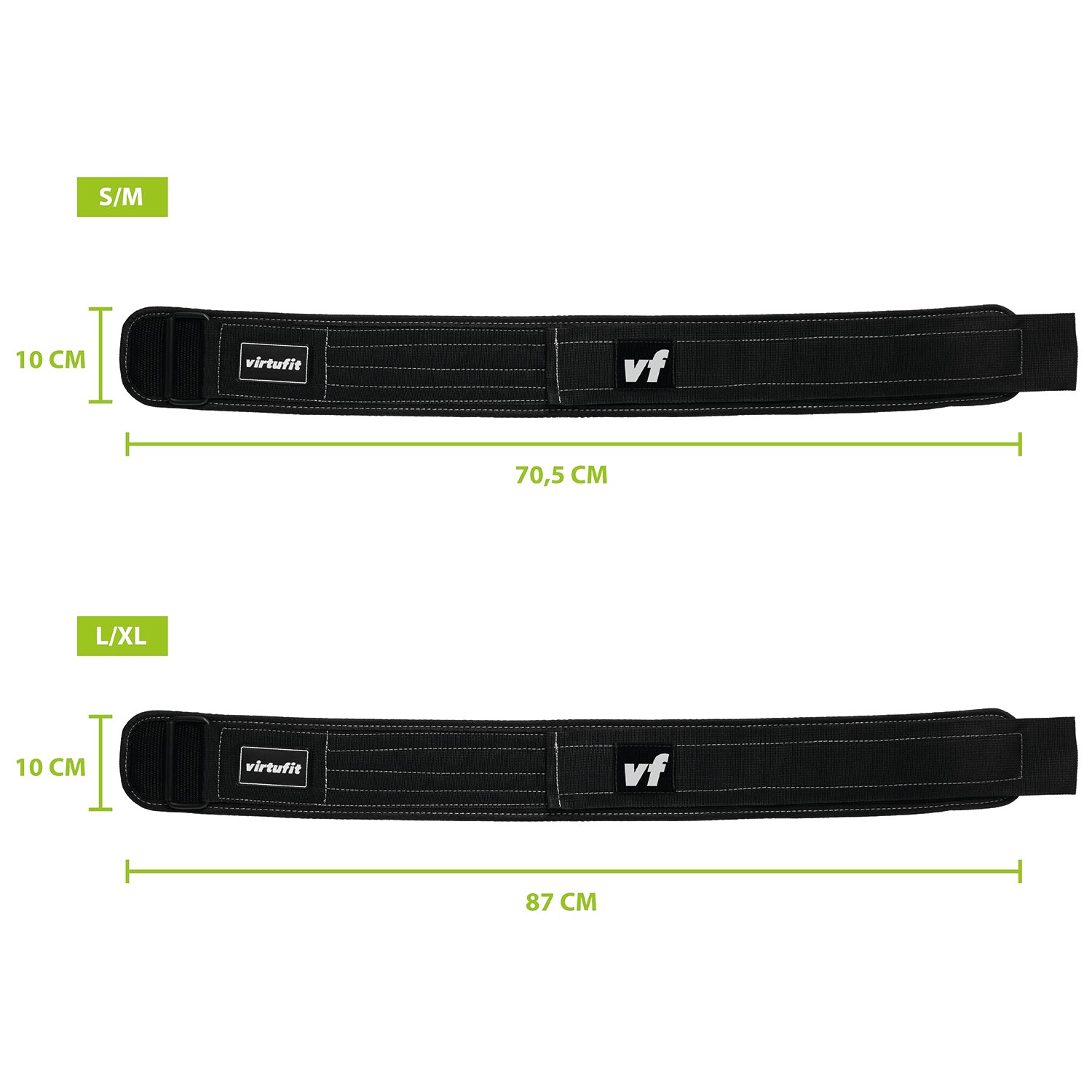 VirtuFit Nylon Lifting Belt - Ceinture licou en nylon