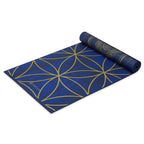 Gaiam Reversible Yoga Mat - 6 mm - Metallic Sun & Moon
