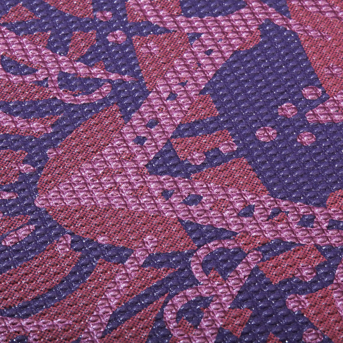 Gaiam Premium Metallic Yoga Mat - 6 mm - Athenian Rose