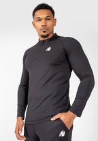 Gorilla Wear Hamilton Hybrid Long Sleeve - Zwart