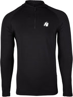 Gorilla Wear Hamilton Hybrid Long Sleeve - Zwart