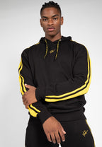 Gorilla Wear Banks Oversized Hoodie - Noir/Yellow