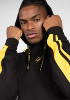 Gorilla Wear Banks Oversized Hoodie - Noir/Yellow