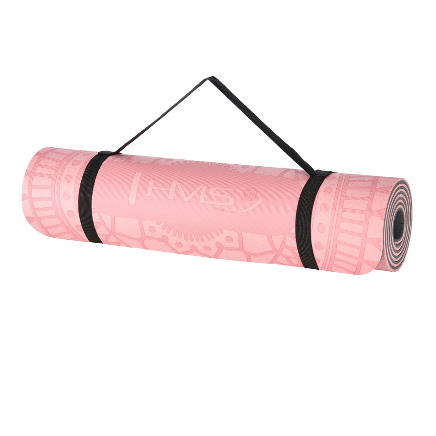 HMS Yoga Mat - Roze - 12 mm