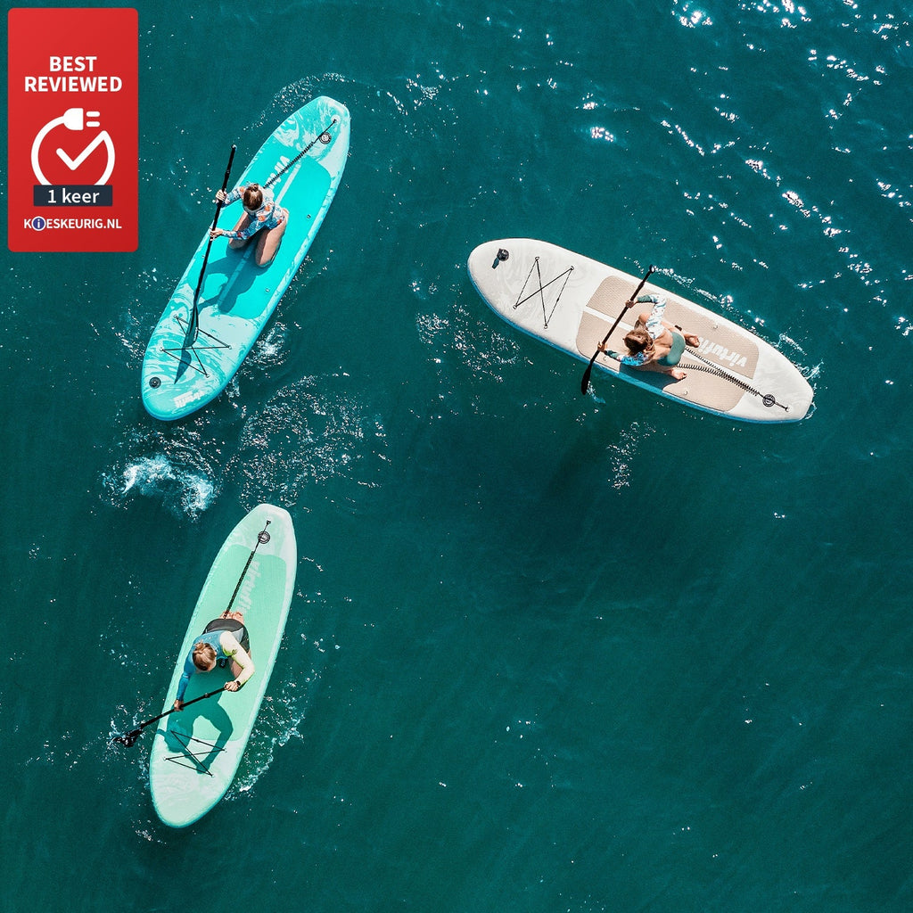 VirtuFit Supboard Ocean 275 - Turquoise - Met accessoires en draagtas