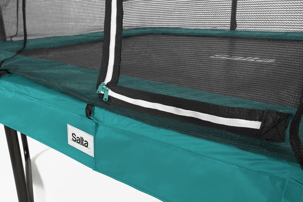 Salta Comfort Edition Trampoline met Veiligheidsnet - 366 x 244 cm - Groen