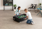 Bandito Mini Tafelvoetbal met Telescopische Stangen - Zwart - Tweedekans