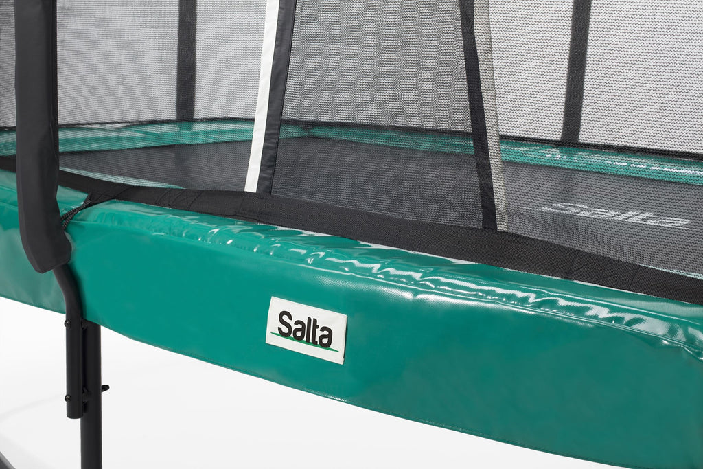 Salta First Class Trampoline met Veiligheidsnet - 427 x 244 cm - Groen