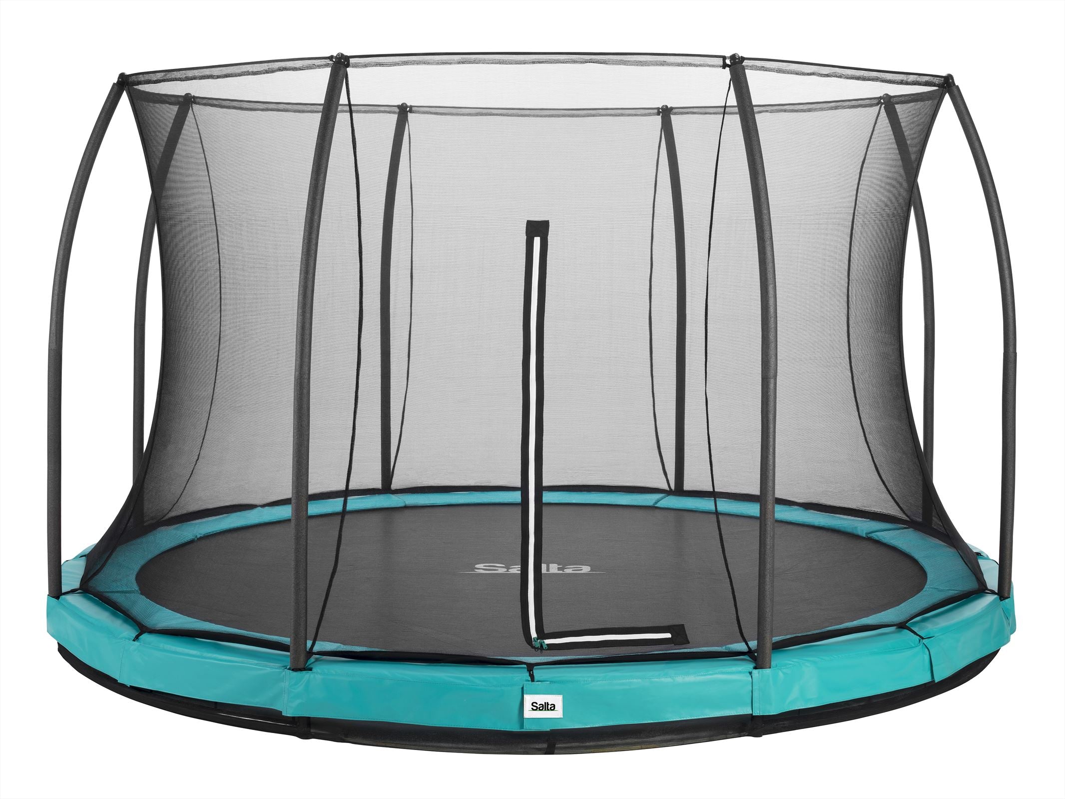 Salta Comfort Edition Ground Trampoline met Veiligheidsnet - 366 cm - Groen
