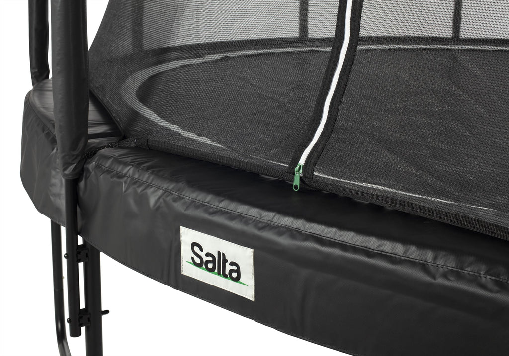 Salta Premium Edition Trampoline met Veiligheidsnet - Zwart - 213 cm