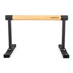 Gymstick Premium Parallettes - Supports de pompes - Bois/Noir