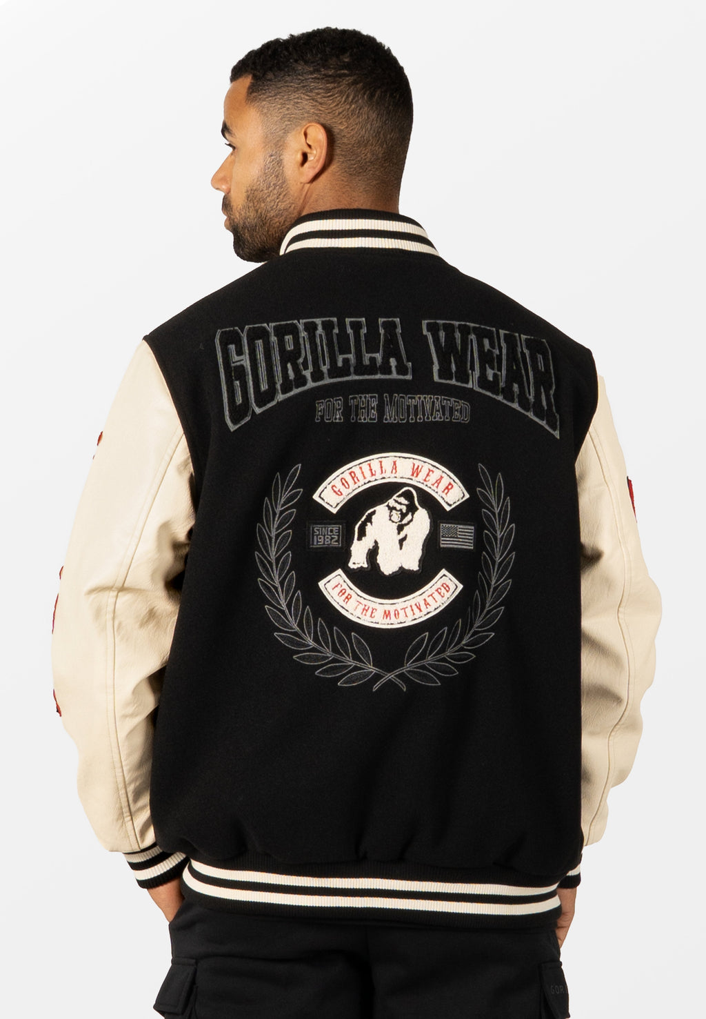 Gorilla Wear Saint Louis Varsity Jacket - Noir