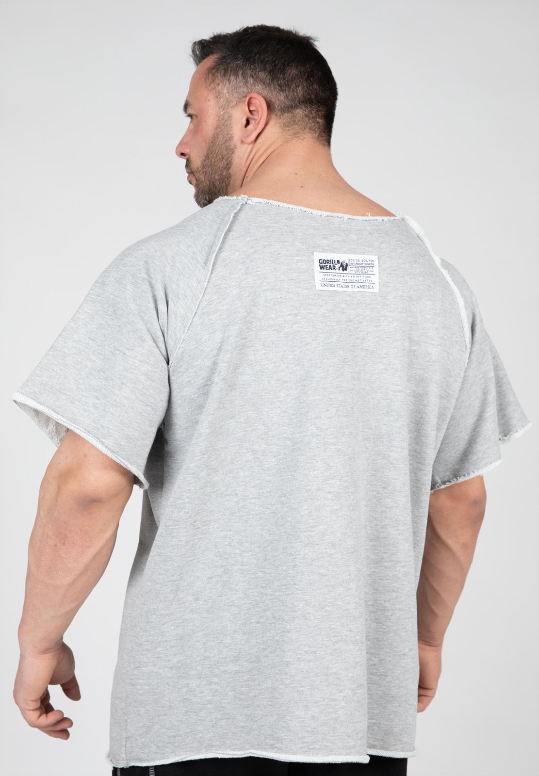 Gorilla Wear Classic Work Out Top - Gris