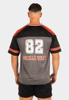 Gorilla Wear Tyler Football Jersey - Noir/Rouge