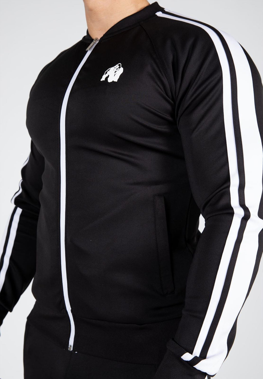 Gorilla Wear Riverside Trainingsjack - Sport Vest - Zwart