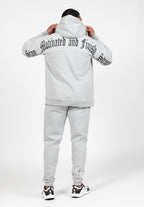 Gorilla Wear Sweat à Capuche Zippé Utah - Gris Clair