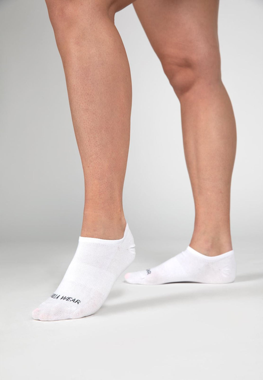 Gorilla Wear Ankle Socks 2-Pack - Blanc