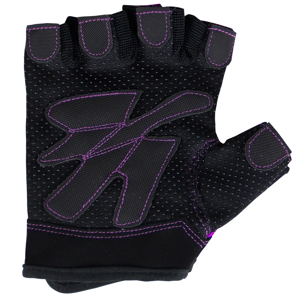 Gorilla Wear Women's Fitness Gloves - Noir/Purple