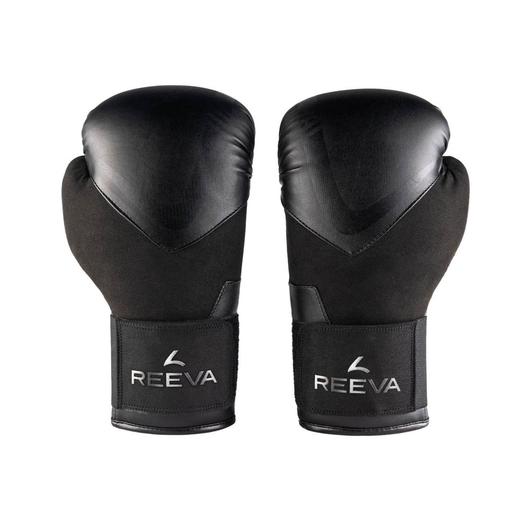 Reeva Gants de boxe - Cuir - Noir