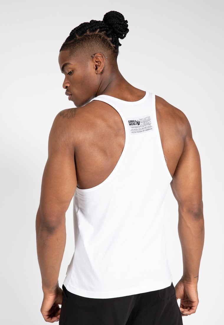 Gorilla Wear Classic Tank Top - Blanc