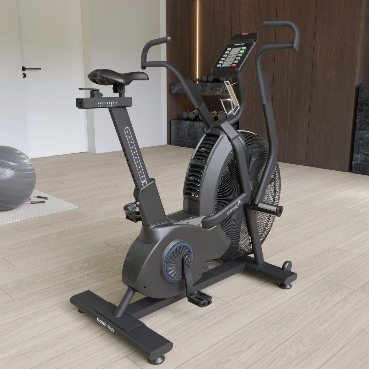 Flow Fitness Perform A1i Airbike - Krachtige HIIT trainer