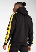 Gorilla Wear Banks Oversized Hoodie - Noir/Yellow