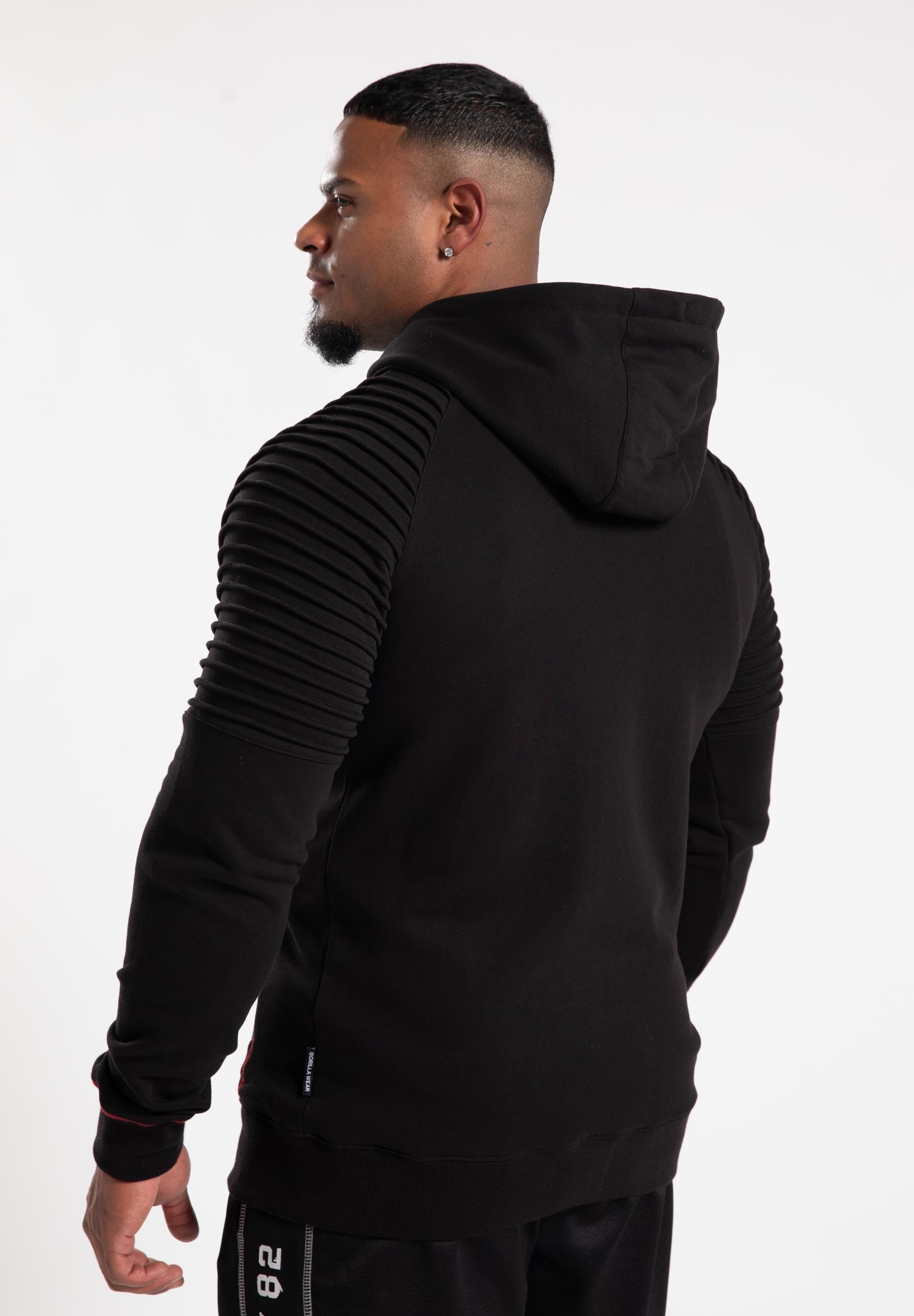 Gorilla Wear Georgia Zipped Hoodie - Zwart
