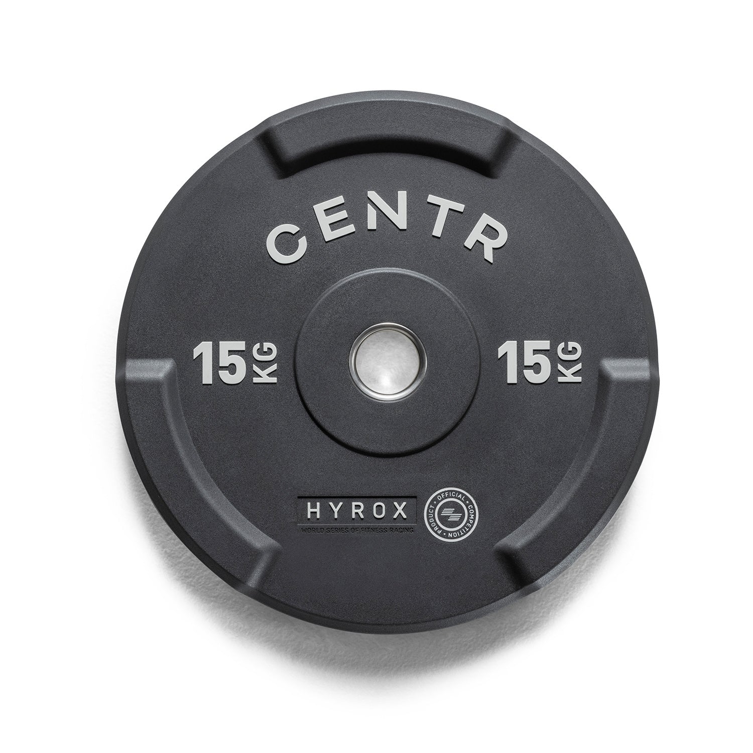 Centr x HYROX Interlocking Bumper Plate - Plaque de Pare-Chocs - 15 kg