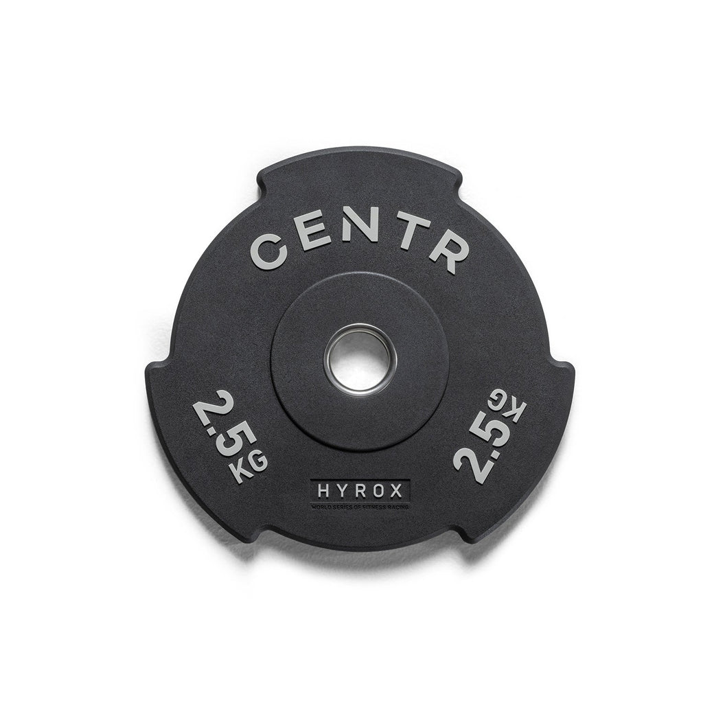 Centr x HYROX Interlocking Bumper Plate - Plaque de Pare-Chocs - 2,5 kg