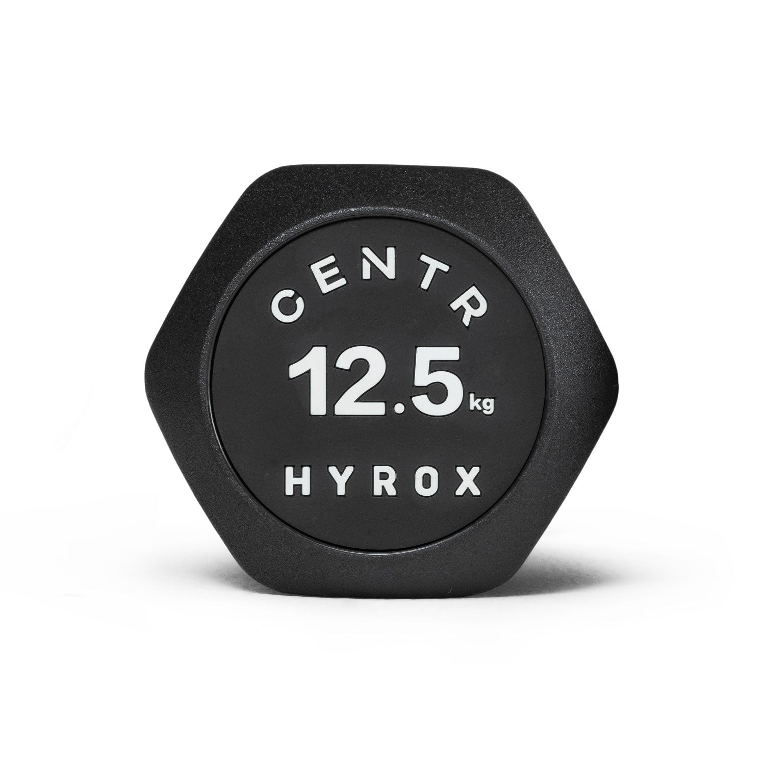 Centr x HYROX Haltère Hexagonale en Uréthane - 12,5 kg