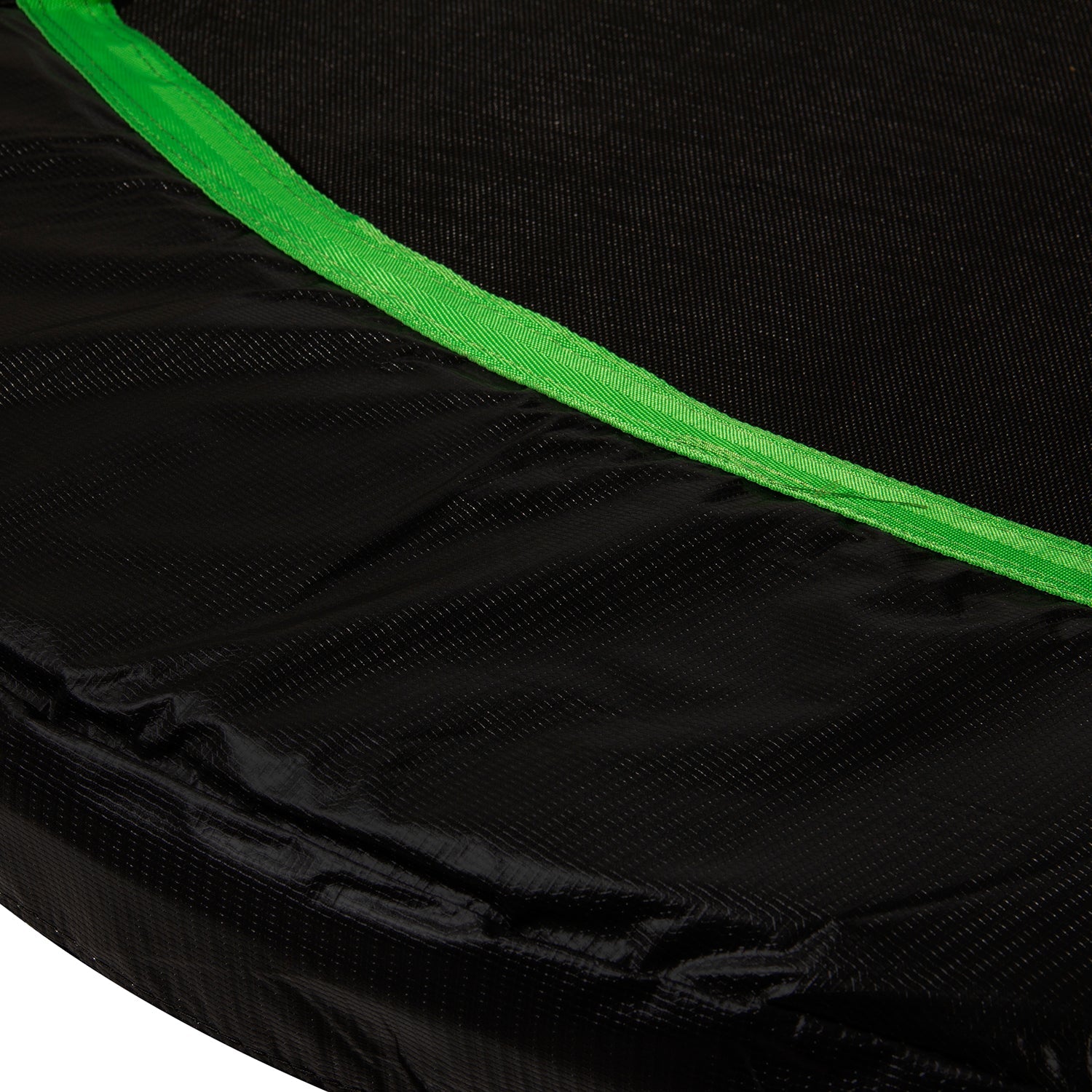 VirtuFit Trampoline Beschermrand - Zwart / Groen - 366 cm - Tweedekans