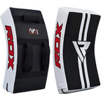 RDX Sports T1 Coussin de Frappe Incurvé - Blanc