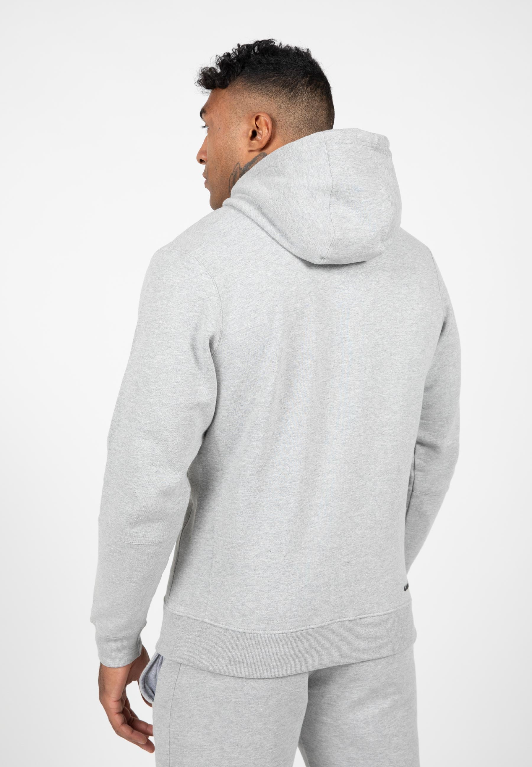 Gorilla Wear Leon Zipped Hoodie - Grijs