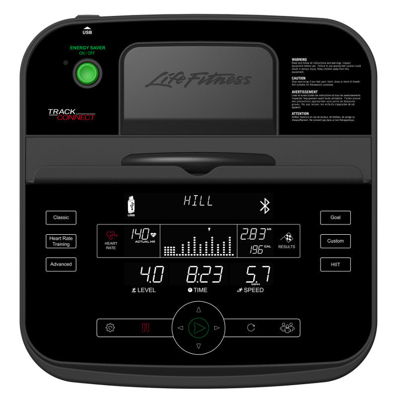 Life Fitness RS1 Track Connect Ligfiets