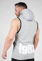 Gorilla Wear Loretto Débardeur à capuche - Gris Chiné