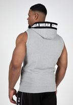 Gorilla Wear Milwaukee S/L Zipped Hoodie - Grijs Gemeleerd